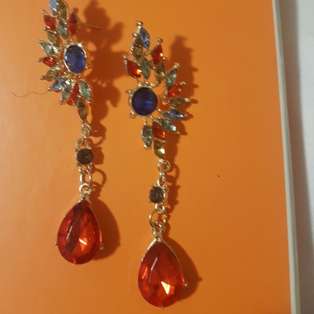 Statement jewelry.